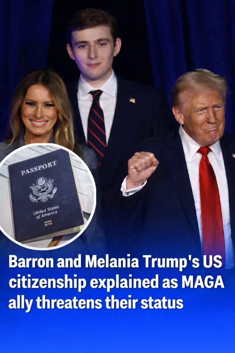Barron and Melania Trump’s U.S. Citizenship at Risk? MAGA Ally’s Threat Raises Questions