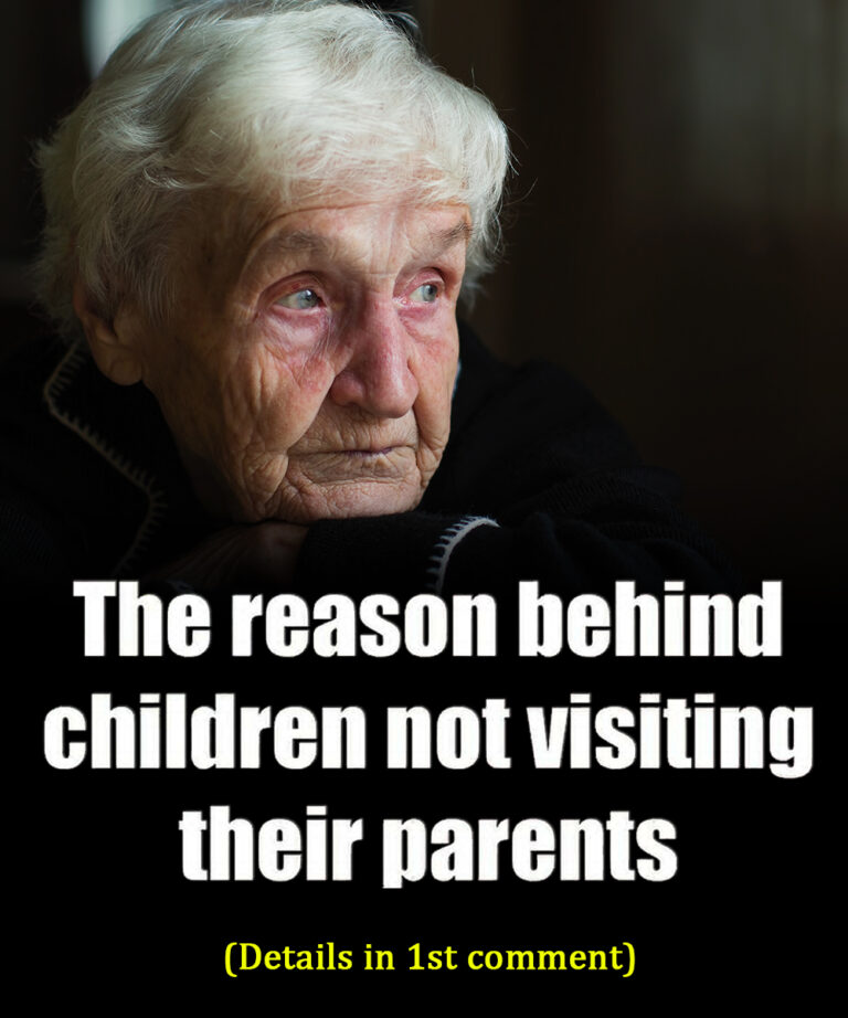 Reasons why children stop visiting their parents