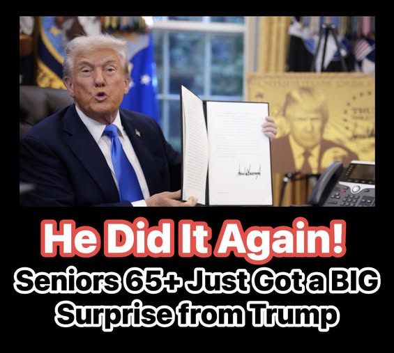SOTD – US Retirees Just Got a Huge Surprise from President Trump!