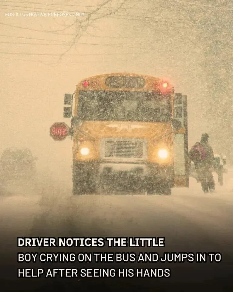 Driver Notices a Crying Boy on His School Bus How One Small Act of Kindness Changed Everything