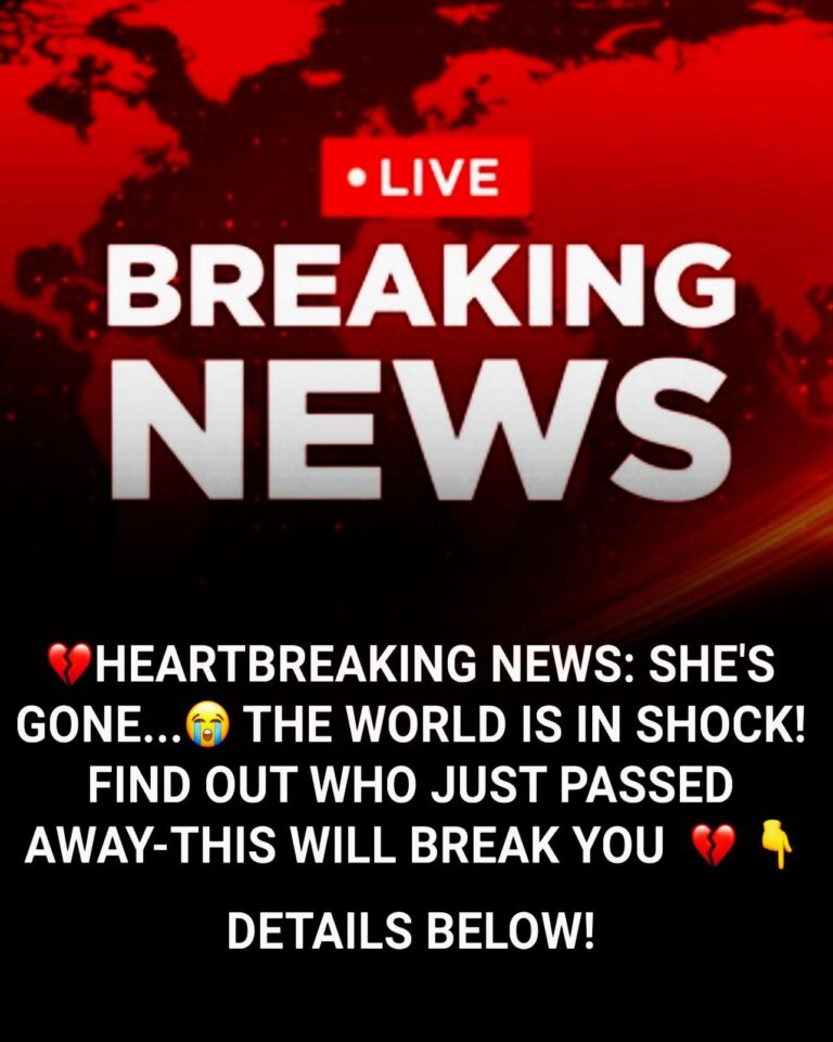 Beloved Public Figure Passes Away, World Mourns