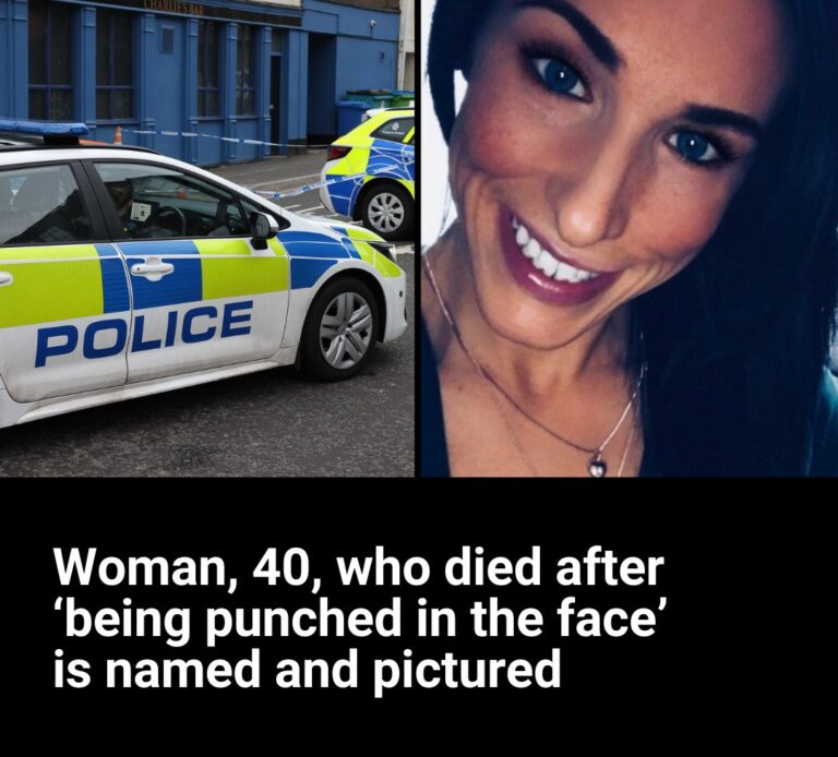 Woman, 40, who died after ‘being punched in the face’ is named and pictured