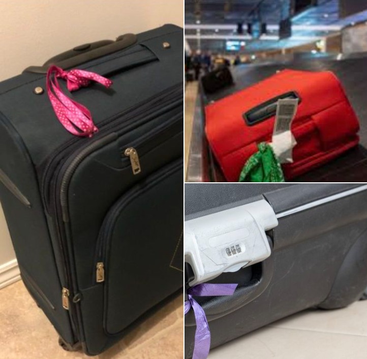 Baggage handler issues warning to anyone who ties a ribbon on their suitcase at the airport I can’t believe I didn’t know this Details in Commentss Interesting For You