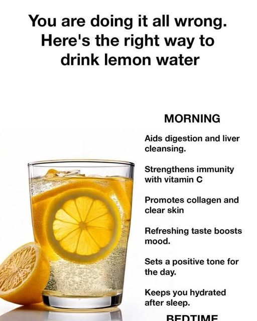 Most People Ruin the Benefits of Lemon Water Without Realizing It but Preparing It Correctly Can Improve Digestion Hydration Nutrient Absorption and Overall Wellness While Avoiding Damage to Teeth Loss of Vitamin Potency and Common Mistakes That Quietly Cancel Its Positive Effects