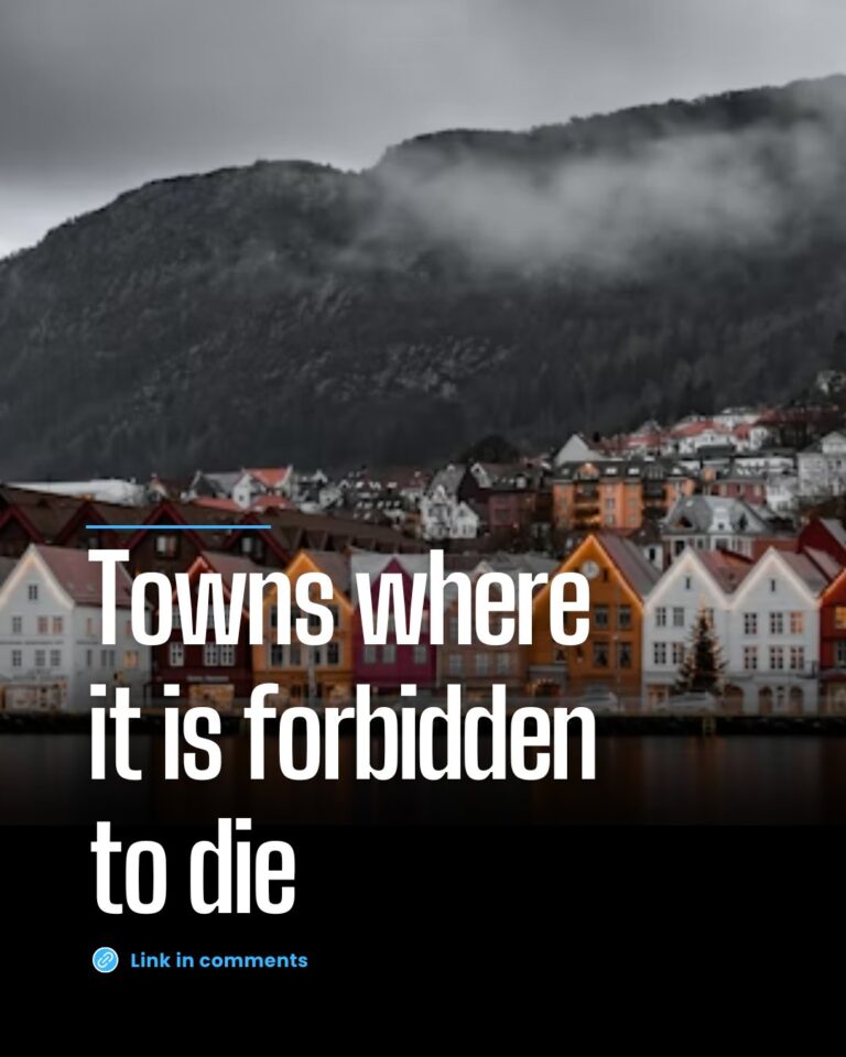 Towns where it is forbidden to die