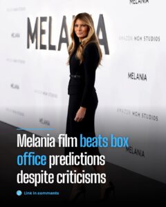 Melania film beats box office predictions despite criticisms