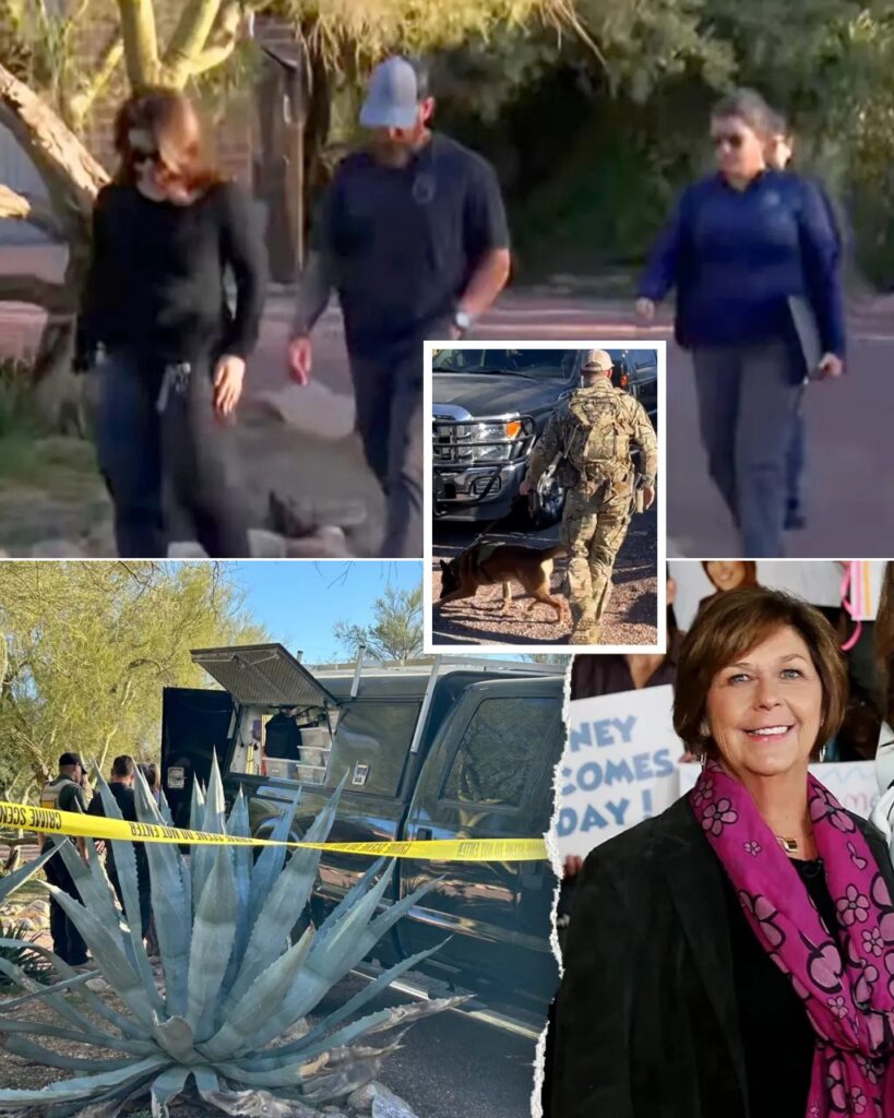 Police returned to Nancy Guthrie’s home — and within hours, their focus shifted sharply. After locating new clues in the wooded area next to her property, investigators launched a large-scale search, moving deliberately through the trees where attention has now narrowed.