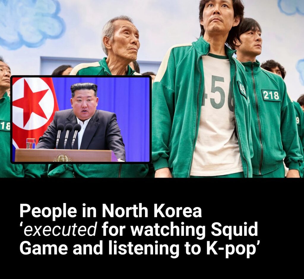 Kim Jong Un ‘executes schoolchildren for watching Squid Game’