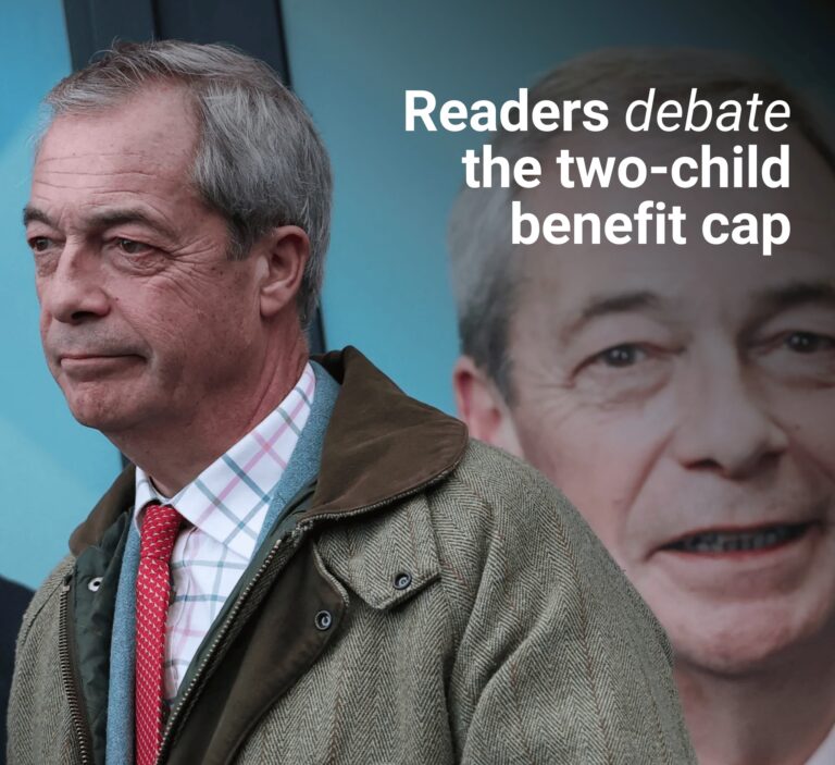 Readers debate the two-child benefit cap