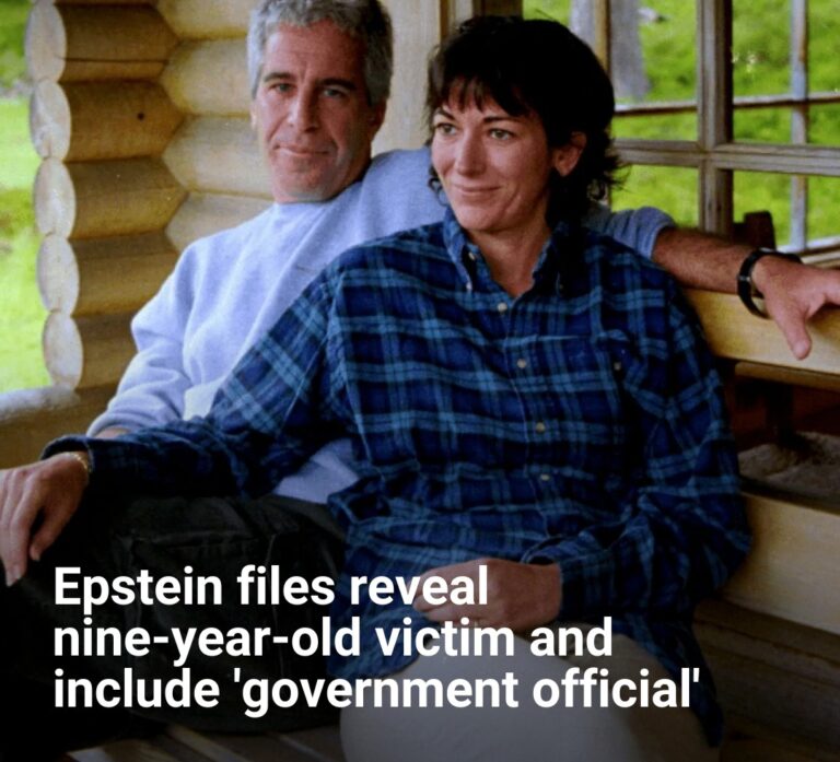 Epstein associated with ‘top foreign government official’, redacted files reveal