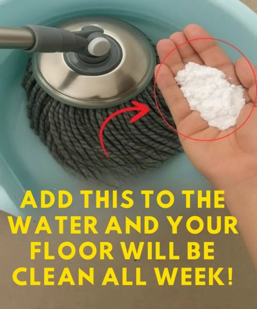 Add This to the Water and Your Floor Will Stay Clean All Week