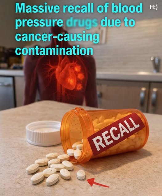 Over Half a Million Bottles of Blood Pressure Medicine Recalled for Safety