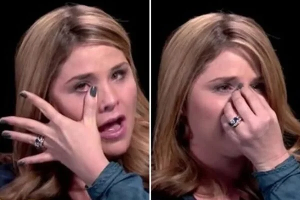 The studio went silent before the cameras rolled.