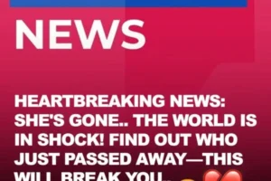 SAD?! With Heavy Hearts, We Announce the Passing of a Legend