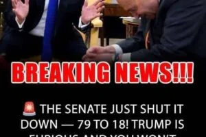 SENATE JUST SHOCKED TRUMP 79-18! YOU WON’T BELIEVE WHY! Full Details in the First Comment!