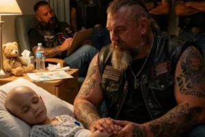 Forty Bikers Made a Promise to a Little Girl And Kept It Until the End