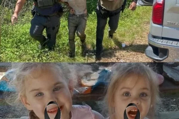 Young man puts both daughters inside the fir… See more