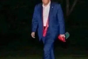 Late-Night Sighting: Trump Spotted With Mysterious Item