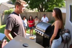 At family BBQ, Dad laughed, “You’re old enough to pay rent or get out.