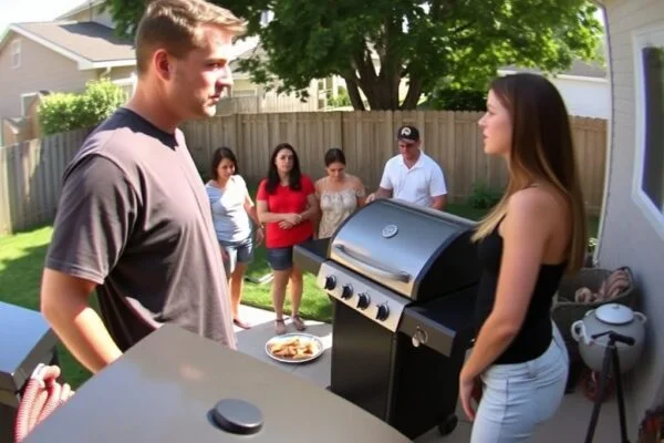 At family BBQ, Dad laughed, “You’re old enough to pay rent or get out.