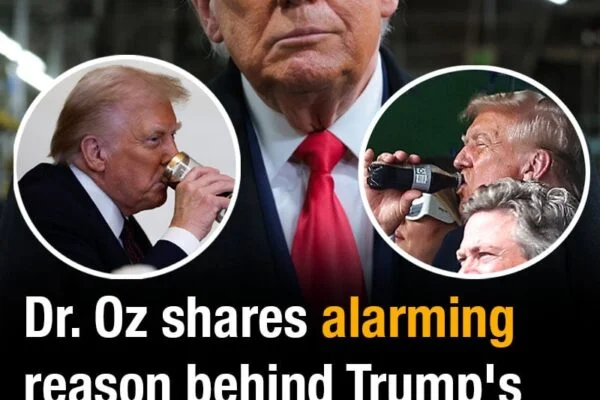 Dr. Oz shares alarming reason behind Trump’s soda obsession, claims it “kills cancer”