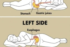 What risks do you run when you sleep on your right side?